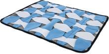 KERBL Pet sniffer rug, grey/white/blue, 60x45cm