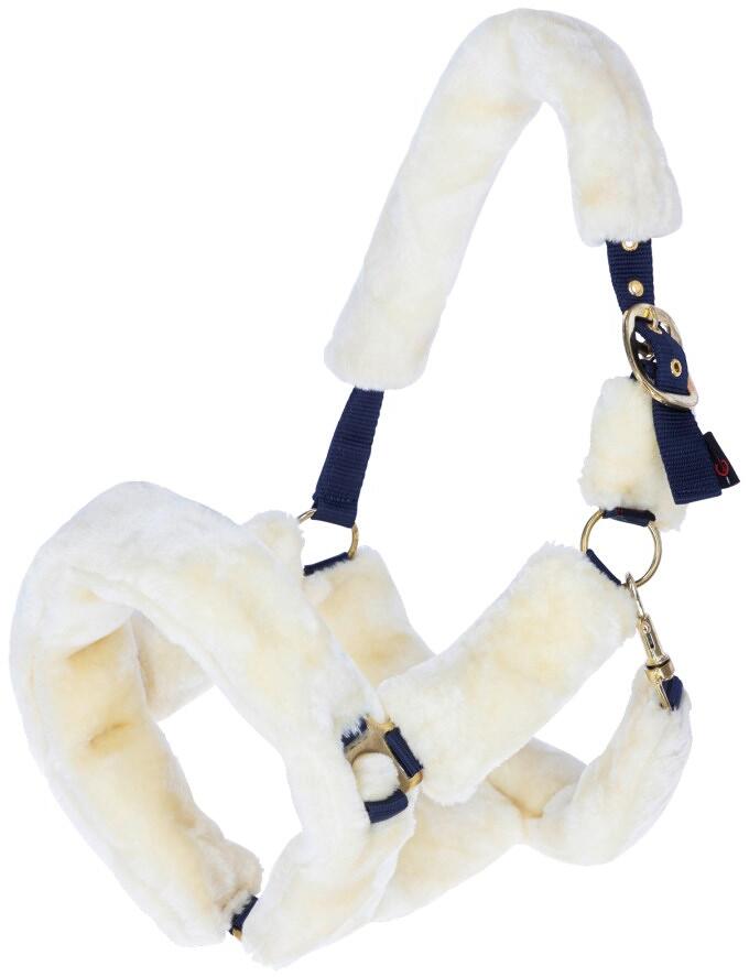 Covalliero SuperSoft Halfter, navy, Pony