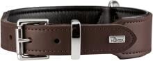 Collare HUNTER Basic, marrone/nero, taglia M, 55 cm