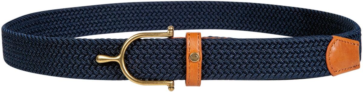 HKM Ann Stretchgürtel, dunkelblau, 90