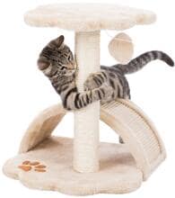 Trixie Junior Vitoria scratching post, beige/natural, 43cm