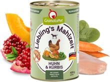 GranataPet Lieblings Mahlzeit Nassfutter mit Huhn & Kürbis
