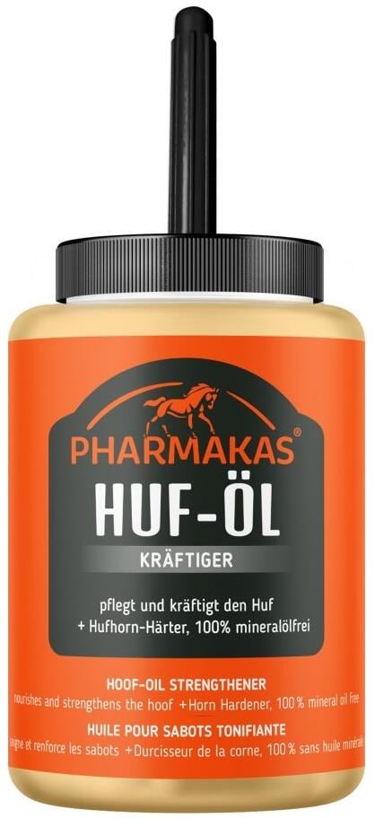 Pharmakas Huf-Öl Kräftiger mit Pinsel, 475ml