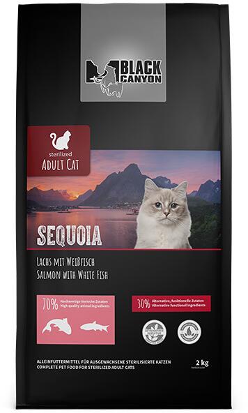 Black Canyon Sequoia Adult Sterilized Katzentrockenfutter, 2kg