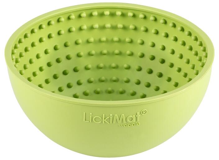 LickiMat Wobble Schlecknapf, ø16cm, light green