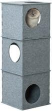 Trixie Nele felt tower, 38x105x38cm, grey