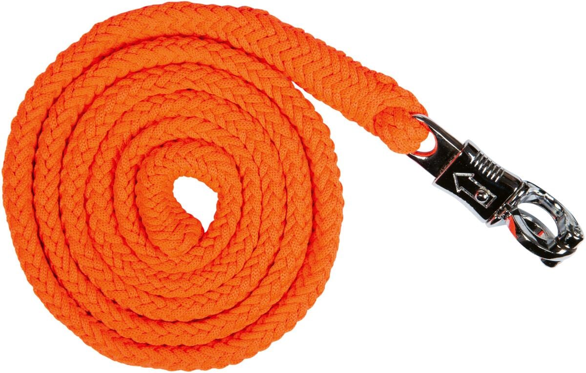 HKM Stars Softice Strick mit Panikhaken, neon orange, 180cm