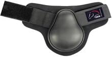 HKM Premium Fetlock Boots, zampe posteriori, nero/nero, pony