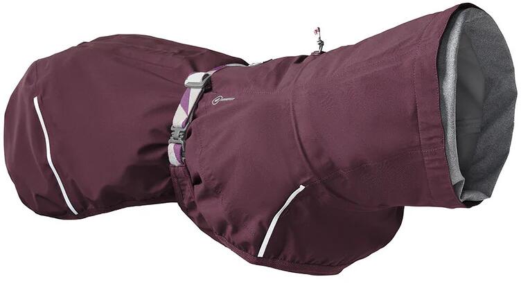 Hurtta Mudventure ECO Hundemantel, eggplant, Gr. 45