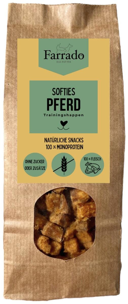 Farrado Softies Trainingssnack, 200g, Pferd