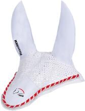 HKM Team HKM fly bonnet, white, warmblood