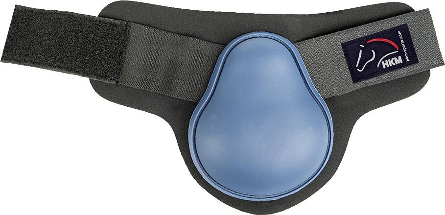 HKM Premium Streichkappen, Hinterbeine, dunkelblau/schwarz, Vollblut