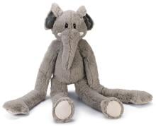 beeztees Elefante James peluche per cani, grigio, XL, 80 cm