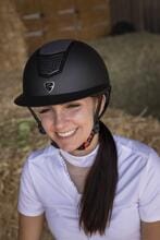 EQUITHÈME Airy L Riding Helmet, black/black, M, 56–58