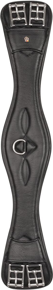 Waldhausen Comfort Lederkurzgurt, schwarz, 85cm