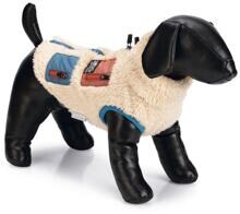 beeztees Teddy Hundemantel, beige, 24cm