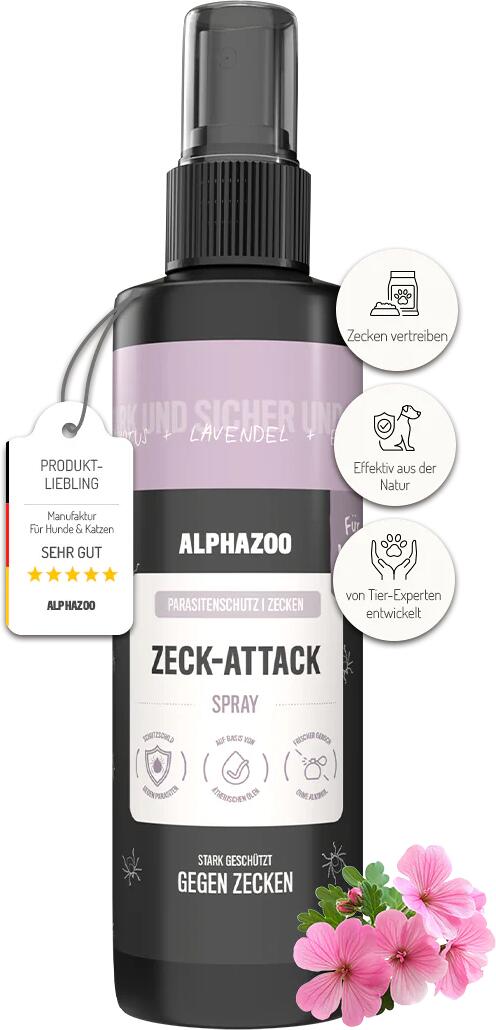 alphazoo ZeckAttack Zeckenspray, 250ml