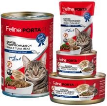 Porta21 Feline Nassfutter, Thunfisch & Rind