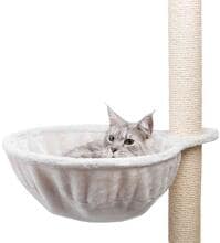Sacco coccole Trixie XXL per tiragraffi, extra forte, peluche, grigio chiaro, ø 45 cm