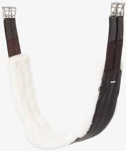 Cinghia lunga LeMieux Hunter, fodera rimovibile in Merino+, color havana, 110 cm