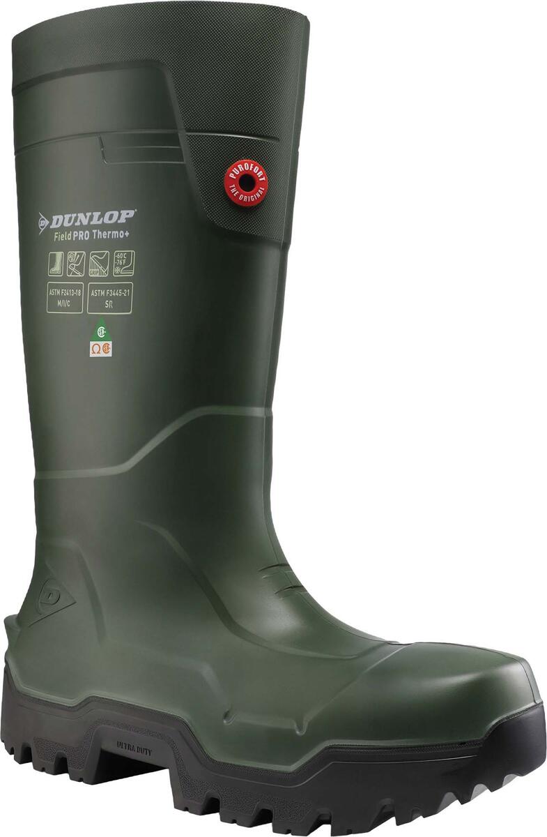 Dunlop Fieldpro Thermo+ Gummistiefel, Gr. 48