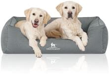Knuffelwuff Leon orthopädisches Hundebett, 105x75cm, petrol