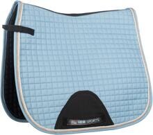 Cuscino da sella HKM Essentials, azzurro, pony eventing
