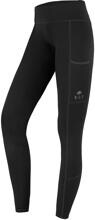 ELT Ella Thermo: leggings da equitazione per bambini, neri, taglia 146