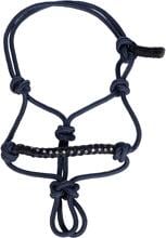 Cavezza HKM Hobby Horsing knot, blu scuro