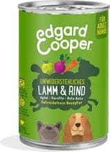 Edgard Cooper Nassfutter, 6x400g, Lamm & Rind