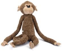 beeztees giungla peluche per cani, scimmia Vik, XL, 80 cm