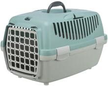 Trixie Capri 1 transport box, XS/32x31x48cm, light grey/sage