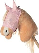 Maschera HKM Hobby Horsing fly, rosa