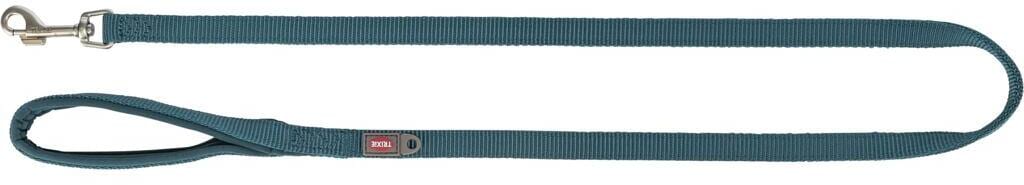 Trixie Premium Leine, petrol, L-XL, 1,00m/25mm