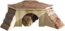 KERBL Pet Nature casa per roditori con rampe, 37x37x16cm