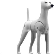 Arterto Barboncino modello cane 