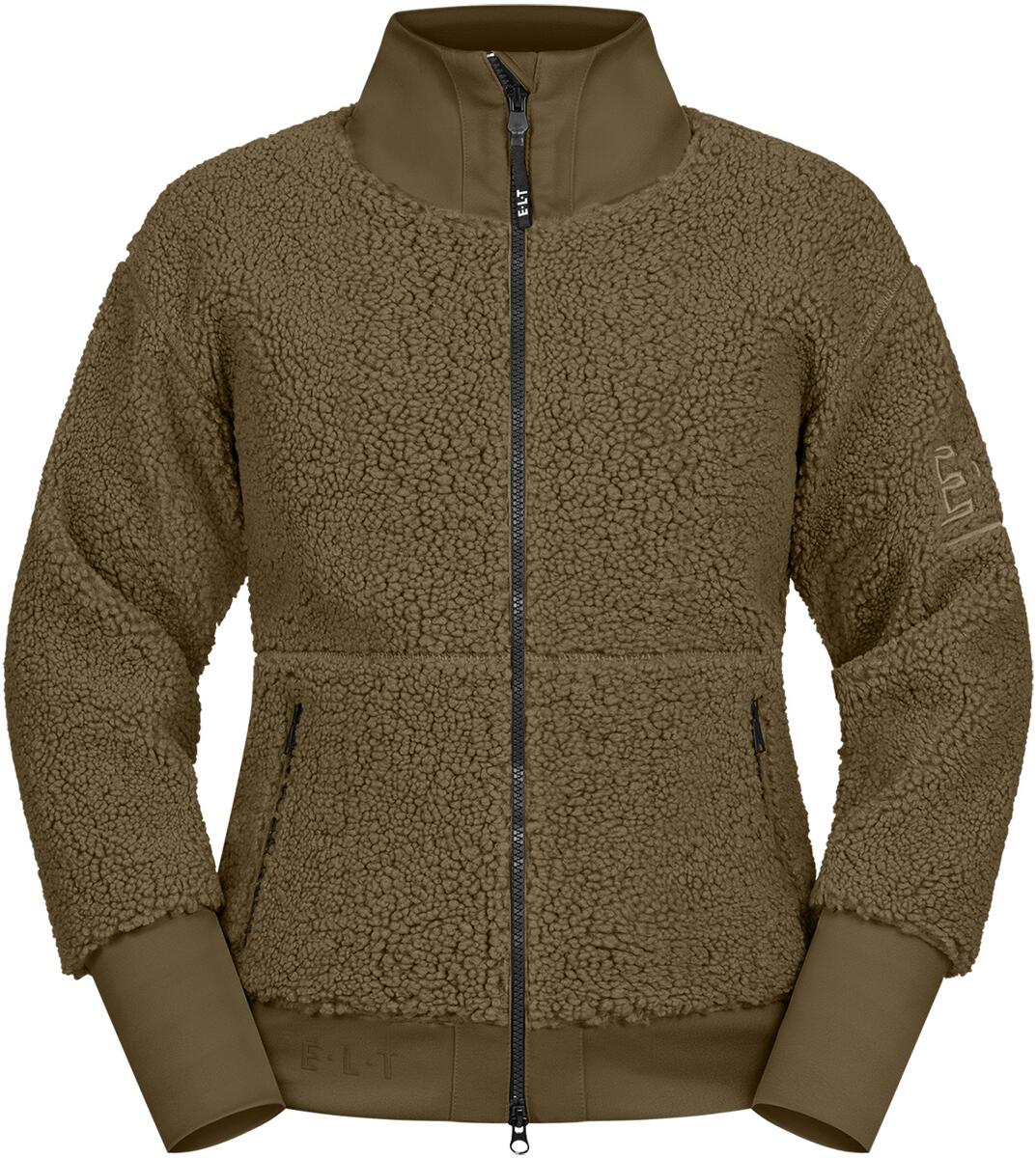 ELT Riverside Fleecejacke, khakigrün, S