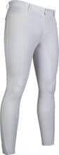 HKM Sportive Herren Reithose, Alos-Vollbesatz, weiß, 44