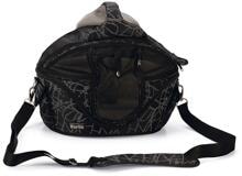 Borsa Karlie Shopper Deluxe, nylon, nero, 40x35x30cm