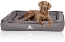 Knuffelwuff Hampstead, lettino ortopedico per cani, 105x80 cm, grigio