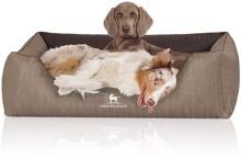 Knuffelwuff Outlander orthopädisches Hundebett, 105x75cm, natur/braun