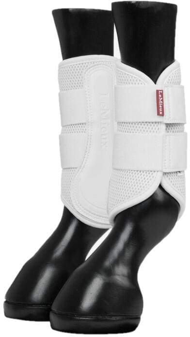 LeMieux Mesh Brushing Gamaschen, weiß, M