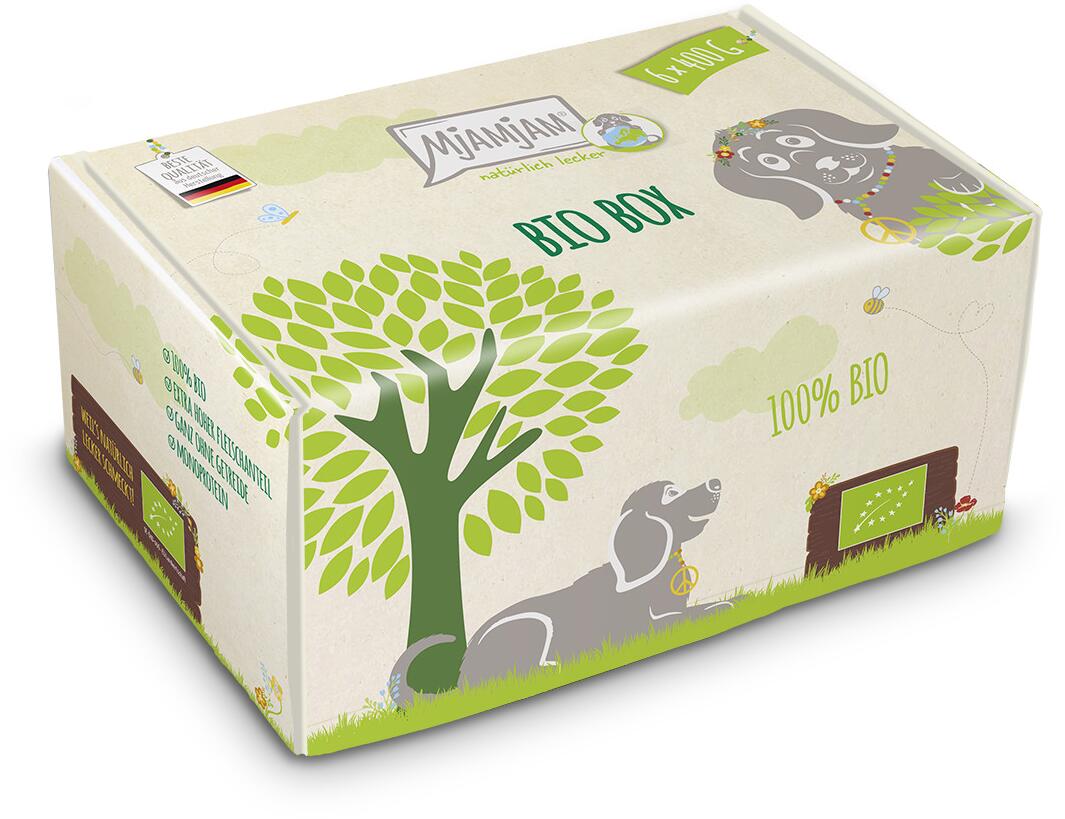 Mjamjam BIO Box Nassfutter, 6x400g
