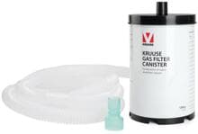 KRUUSE Narkosefilter mit Auslüftungsschlauch, 2mx22mm