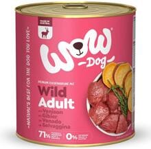 WOW Adult cibo umido con selvaggina, 6x800g