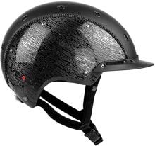 Casco da equitazione CASCO Champ-3 Brush, nero, taglia S