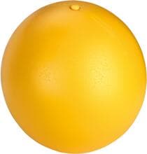 KERBL Pet dog play ball, plastic, yellow, Ø30cm