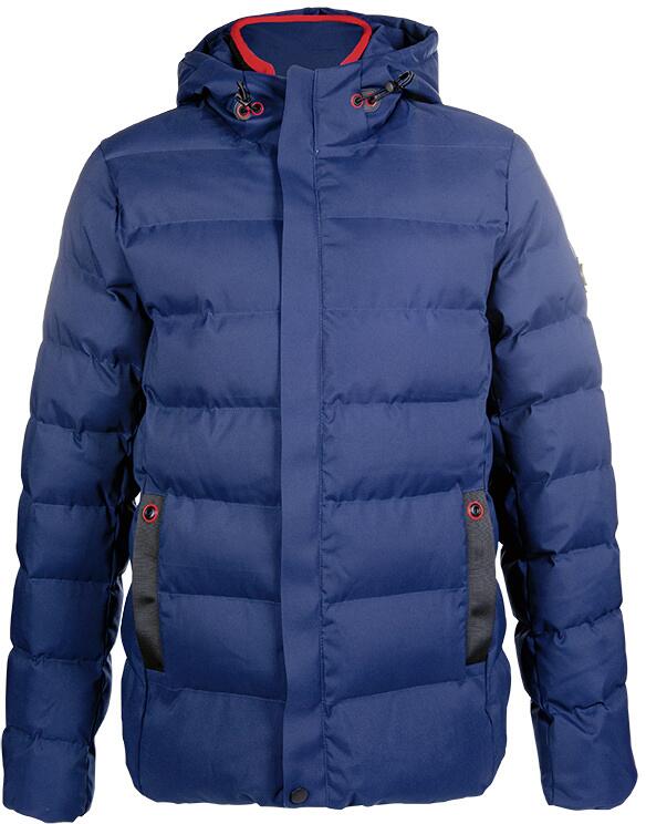 HKM Hamburg Herren Steppjacke, dunkelblau, XS