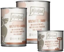 Mjamjam Nassfutter mit Lamm, Reis, Tomaten & Chiasaat