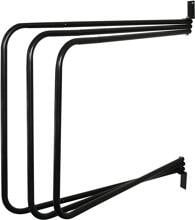 Waldhausen Deckenhalter, 3-Schwenkarme, schwarz